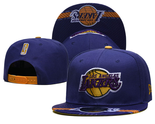 Los Angeles Lakers Stitched Snapback Hats 068